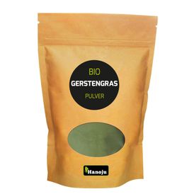 Produktansicht von Hanoju Bio Gerstengras Pulver 250 g