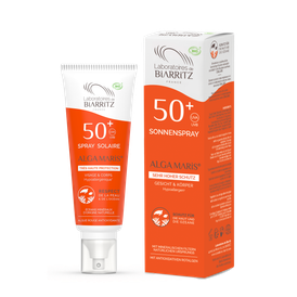 Produktansicht von Laboratoires de Biarritz Alga Maris BIO Sonnenspray LSF 50+ 100M