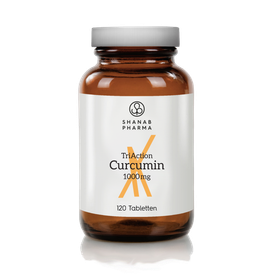 Produktansicht von CURCUMIN 1000MG C3 TRIACTION 120 TABLETTEN - Hochdosiert - stärker als Kapseln