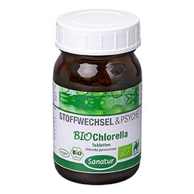 Produktansicht von Sanatur Bio Chlorella Tabletten 250 Stück