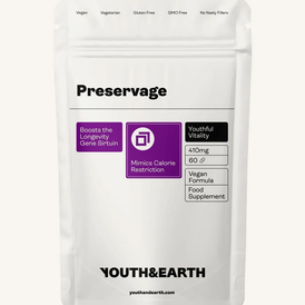 Produktansicht von Youth & Earth Preservage (Trans-Resveratrol, Curcumin, Quercetin, BioPerine) - 410mg x 60 Kapseln